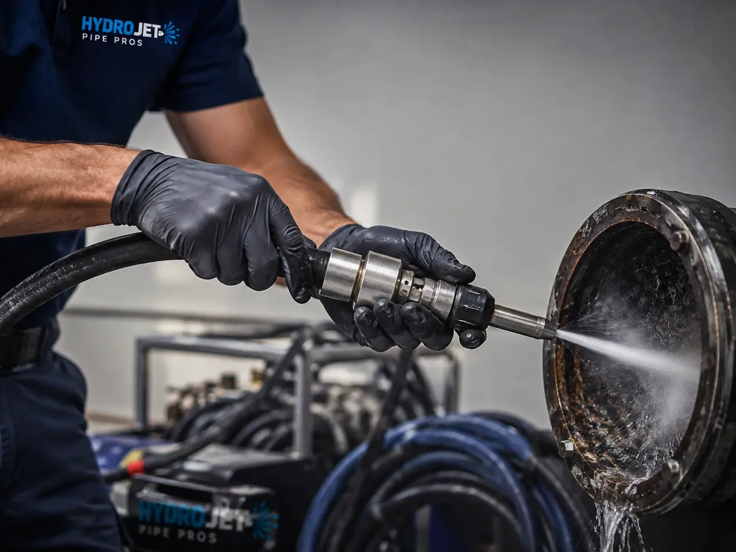 Hydro Jet Pipe Descaling in Portsmouth, RI
